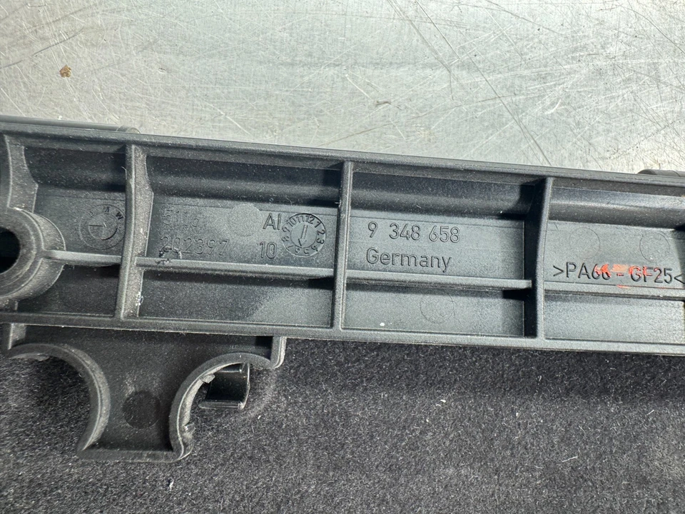 16-19 BMW 740i G11 G12 Guantera Compartimento de Almacenamiento Tapa Puerta Negro OEM 9348658 Foto 4 de 4