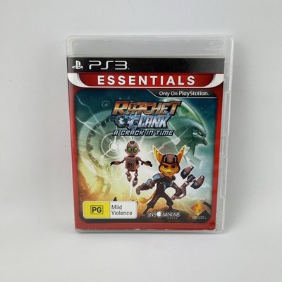 Ratchet and Clank A Crack In Time -  Sony Playstation 3 - PS3 Game - Manual