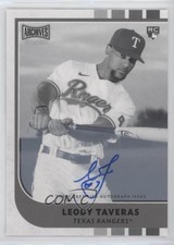 2021 Topps Archives Snapshots Black & White 2/25 Leody Taveras #20 Auto t2a
