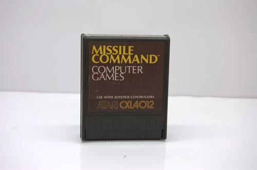 Missile Command Atari 400/800/XL/XE Tested Working Authentic Cartridge
