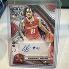 Emanuel Sharp Rookie Auto 2024-25 Bowman Best U Prospect - Houston