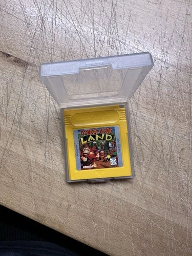 Donkey Kong Land (Nintendo Game Boy, 1995) W/ Clamshell