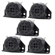 Truck Back-up Alarm 105dB 12V-48V Car Circular Alarm reversing Horn 5pcs