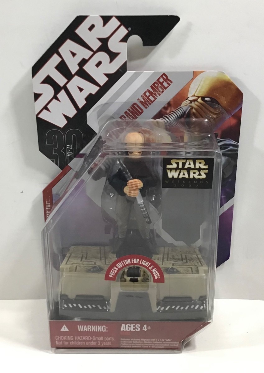 Star Wars Weekends 30th Anniversary Cantina Band Member new carded
