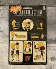 1993 MTV Beavis And Butt-Head Sticker Set Collection  New  Unopened  Rare