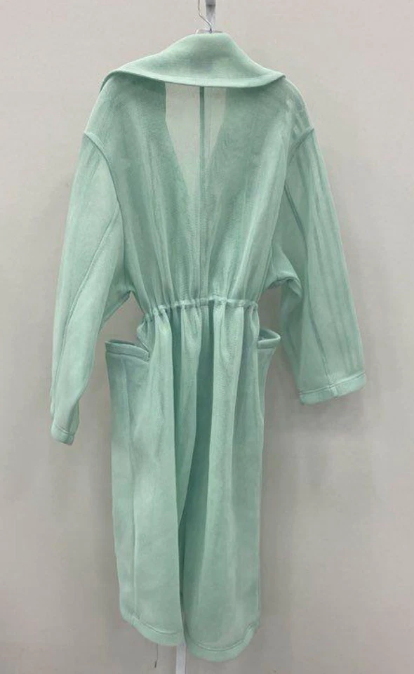 Chaqueta asimétrica IVY PARK Adidas verde tinte menta transparente, talla S Foto 4 de 4