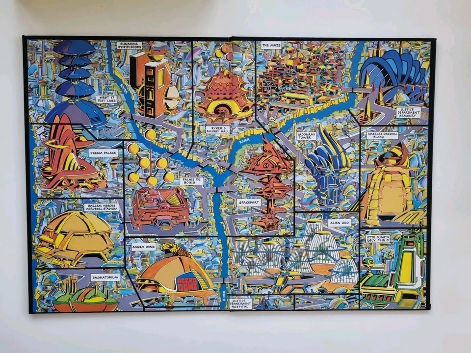 Judge Dredd The Game of Crime Fighting 1982 - Vintage Games Workshop Board Game - Image 4 of 4