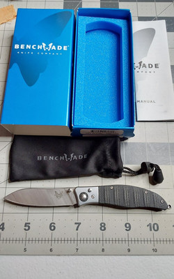 g Benchmade Boxed Folding Blade Knife 483 Shori Nak-Lok 729/1000 1st Production