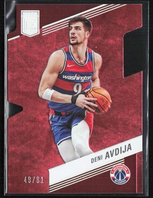 Deni Avdija 2022-23 Donruss Elite Aspirations /91 #157 Washington Wizards