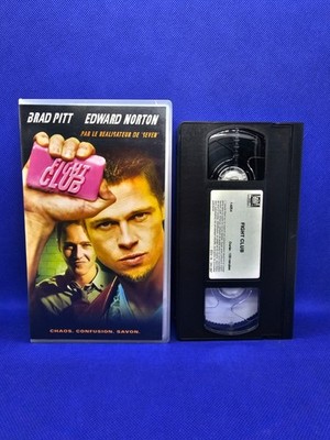 Fight Club, Film Drama Thriller, VHS Französisch, 20th Century Fox, 2000