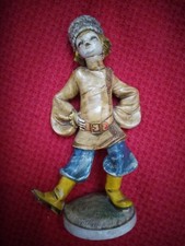FONTANINI ITALY 60s COSSACK DANCING FIGURINE RARE AS PHOTO HARD PLASTIC