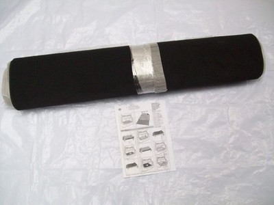 VW Golf Reversible Boot Underlay Mat & Boot Sill Protection Rear Black 2012-2020