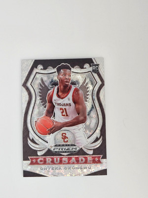 2020 Panini Prizm Draft Picks Crusade #85 Onyeka Okongwu - Fast Break Prizm