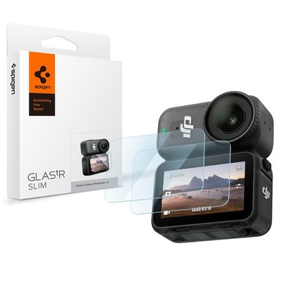 For DJI Osmo Nano | Spigen Glas.tR SLIM Screen Protector 2 Pack