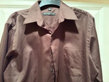 Men's Regular Geoffrey Beene Dress Shirt Size 16 32/33 Gently Used Condition