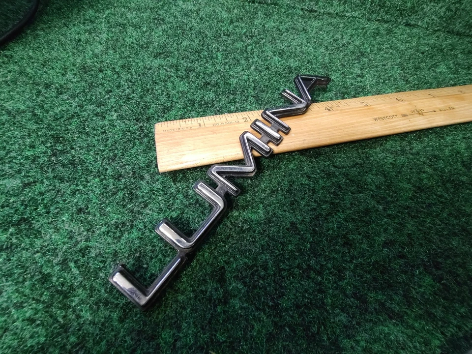 95 96 97 98 99 00 01 CHEVROLET LUMINA EMBLEMA TRASERO INSIGNIA SÍMBOLO OEM 5S6 Foto 3 de 4