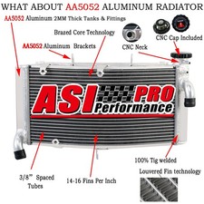 Aluminium Radiateur Pour Honda CBR 900RR 1996 1997 Fireblade 1996-1999 Nou FR