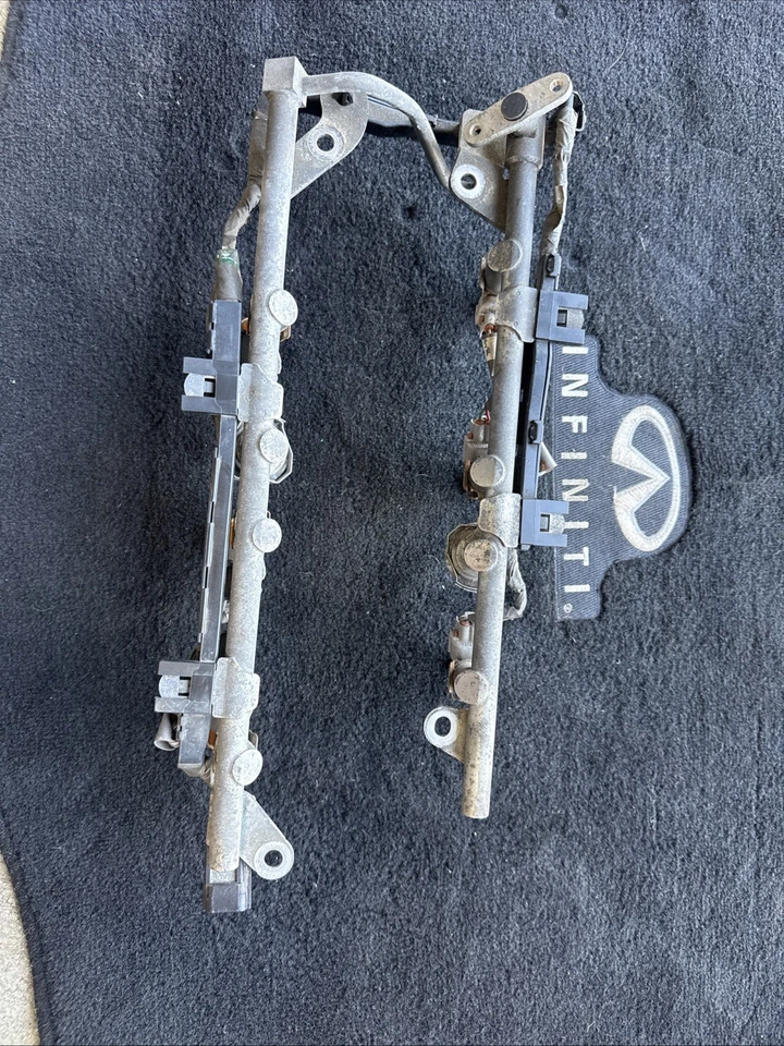 Infiniti G37 2008 2009 2010 2011 2012 2013 riel de combustible con inyectores Foto 4 de 4