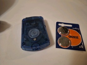 Sega Dreamcast Clear Blue Controller And Matching VMU **Discounted** Damaged VMU