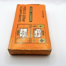 Nintendo Game & Watch DONKEY KONG DK-52 1982 With Box and original instructions 