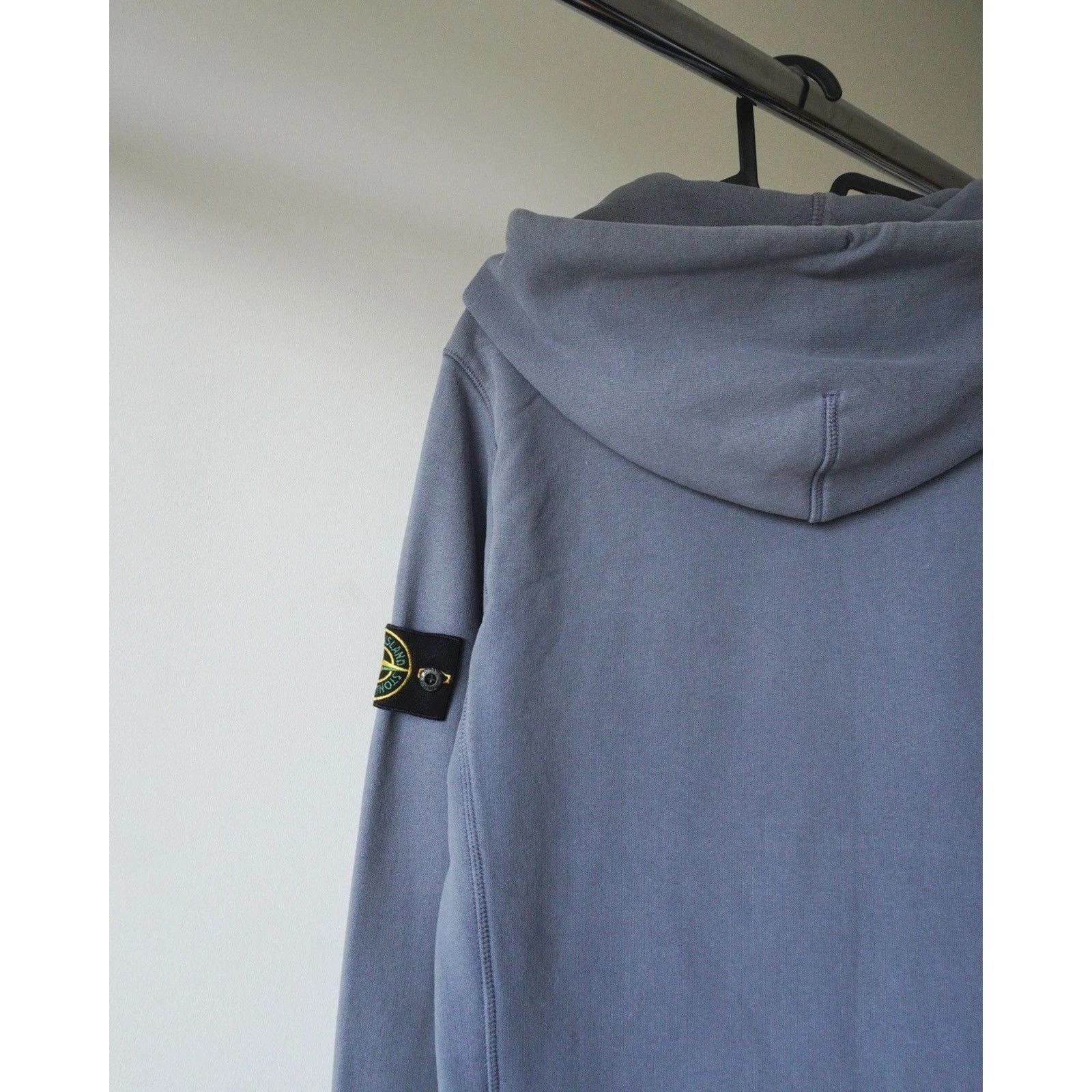 Felpa con cappuccio Stone Island grigia