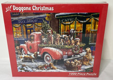 Christmas Jigsaw Puzzle 1000 Piece Dogs NEW SEALED