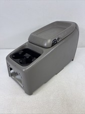 99-02 Chevy Silverado Gmc Truck Center Console Wcupholder Suburban Oem Gray