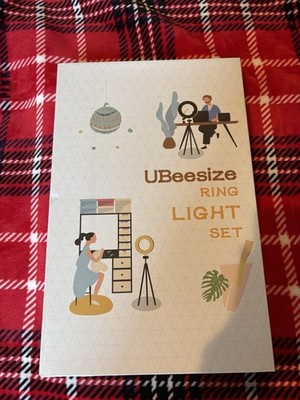UBeesize NEW Selfie Ring Light with Extendable Tripod Stand & Phone Holder