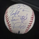 RARE! PRINCE FIELDER MATT CAIN 2004 Team USA Autographed Signed Baseball MLB COA