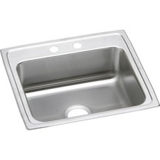 Elkay LRAD2219603 Gourmet Lustertone Stainless Steel Kitchen Sink - 1.5