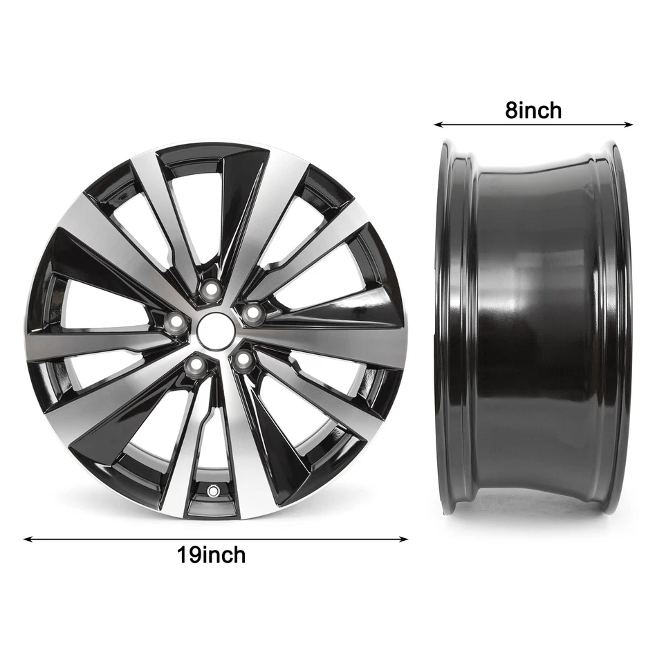 4Pcs New 19inch Replacement Wheel Rim for Nissan Altima 2019 2020 2021 2022 US Foto 3 de 4