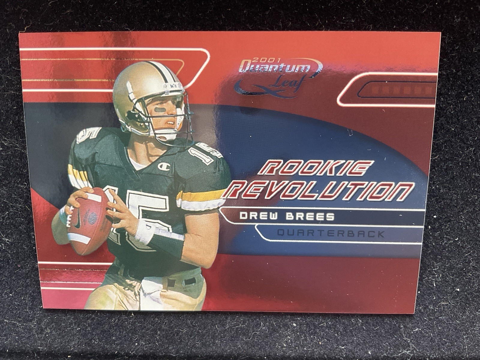 Drew Brees Quantum Leaf Rookie Revolution #RR4 Rookie Revolution