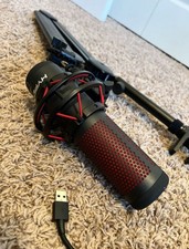HyperX Quad Cast with Boom Arm