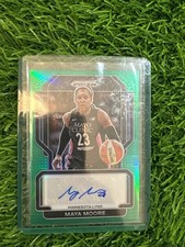2022 Prizm WNBA MAYA MOORE #SG-MMR GREEN PRIZM AUTO LYNX