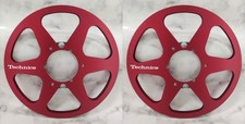 Un paio di mulinelli a nastro 10,5'' Red Technics alluminio alta qualità take up reel