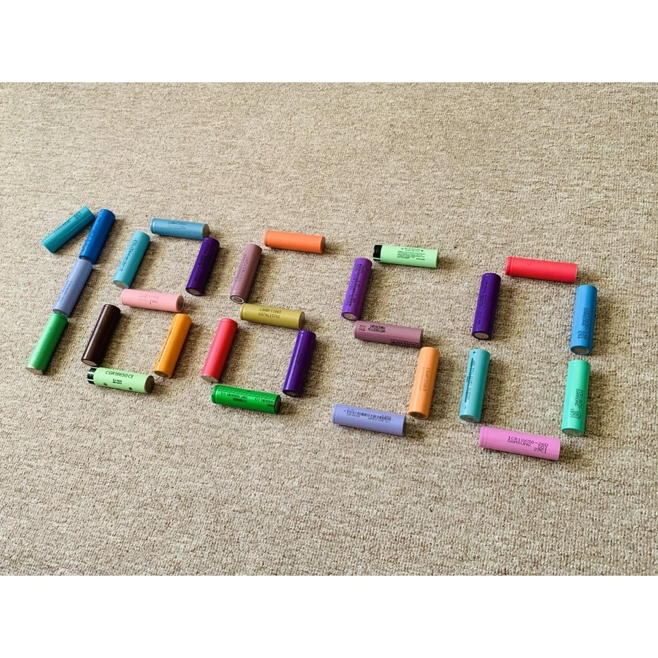 🔋 Rechargeable batteries Job Lot MIX18650 SAMSUNG LG SONY 3.7v 1000-1500 mAh - Image 4 of 4