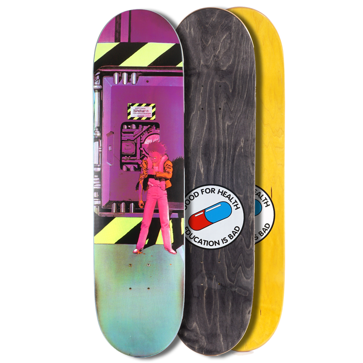 JK Industries Tetsuo Arm Akira Hand Screened Skateboard Deck