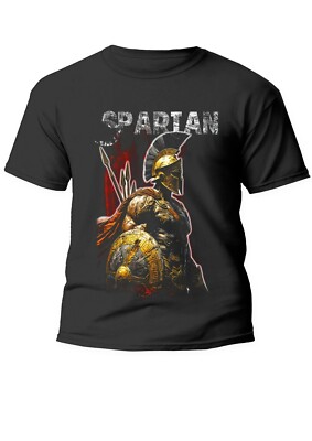 T-Shirt Spartanischer Krieger 100% Baumwolle