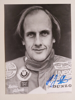 Hans-Joachim Stuck - DTM ,Originalfoto signiert ,Autogramm , 24 x 18 cm