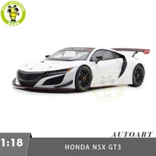 1/18 Autoart 81898 Honda NSX GT3 White / Custom Color Model Car