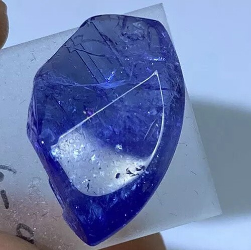 TANSANIT Cabochon Freeform (15.81 ct) Tanzanite / Tanzanit - Picture 3 of 6