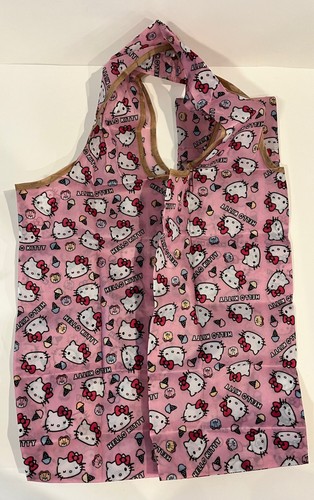 Hello Kitty Foldable Eco Friendly Reusable Shopping Tote Bag! - Picture 4 of 7