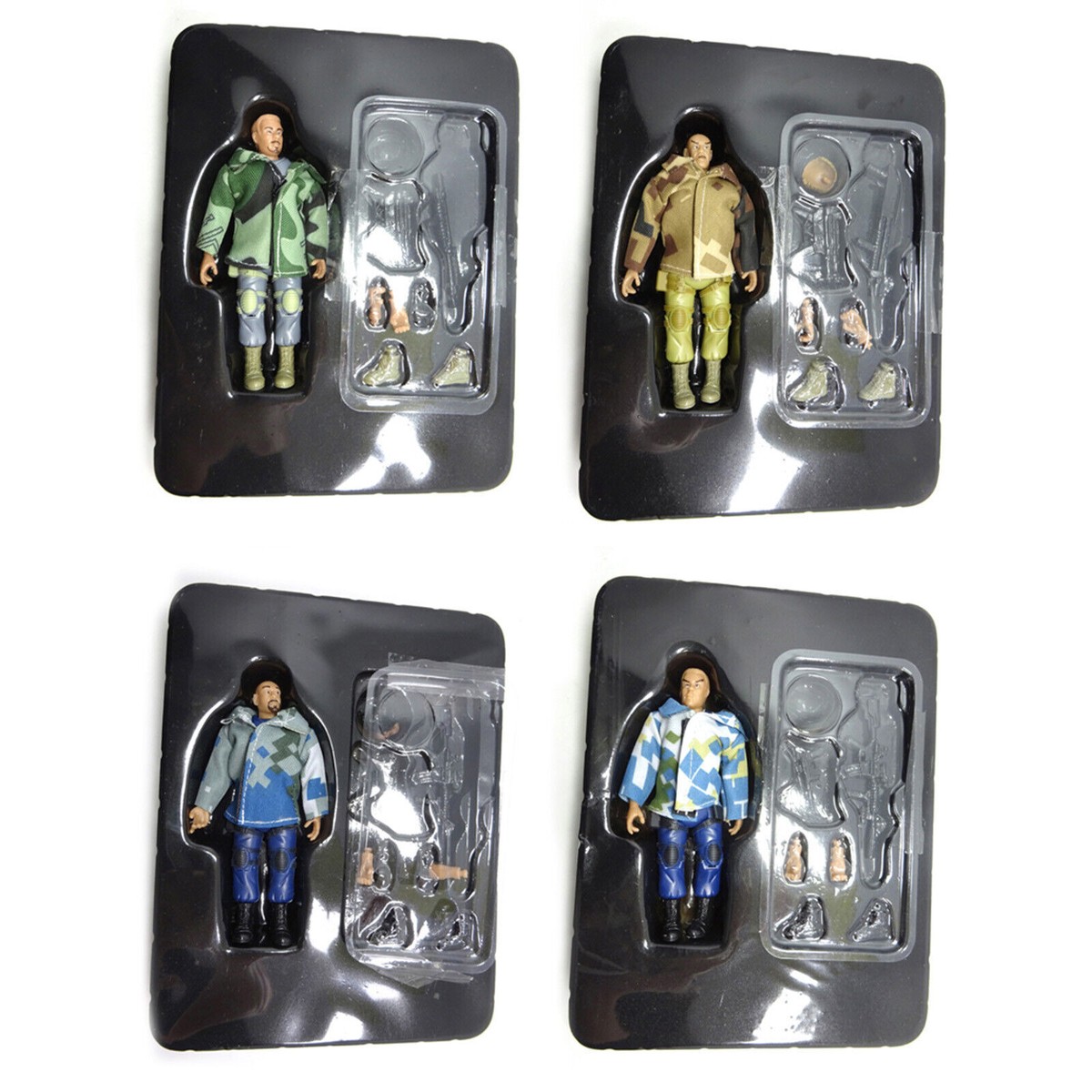 Driver Doll Figure Toy for Man 1/14 RC Tractor Truck Decoration