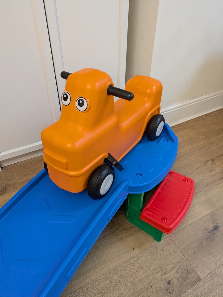 Kids Up Down Indoor/Outdoor Rollercoaster Ride on Car eBay