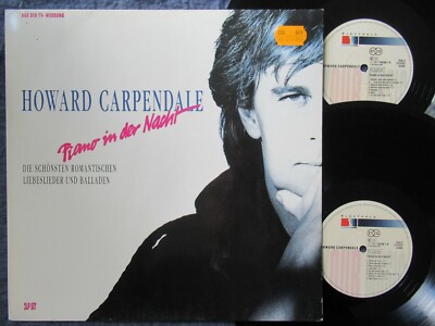 HOWARD CARPENDALE Piano in der Nacht / DLP Germany 1990 EMI 1C2LP 186-7953971