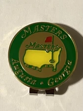 New Golf Ball Mark+Golf Hat Clip Magnetic marker golf Masters Augusta GA