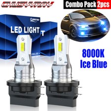 Para Hyundai Santa Fe 2009-2016 H11B Faro LED 8000K Azul Bombillas Kit de haz bajo