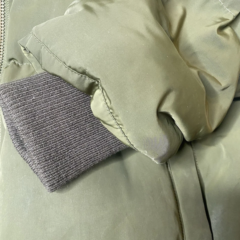 Madewell выстеганная вниз урожая пуховик парка куртка женский стиль G9903 большой - Изображение 4 из 4