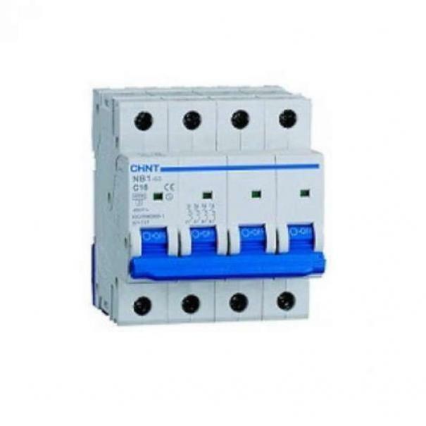 CHINT INTERRUTTORE MAGNETO-TERMICO 4 MODULI 4P 6KA 180420
