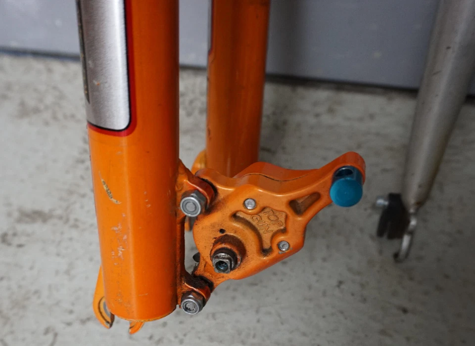 3 x Gabel Fork Fahrrad Federgabel RST Zoom Ballistic oldschool defekt (A023-573) - Bild 4 von 4